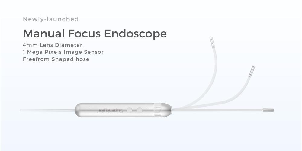 digital 4mm endoscope/otoscope/borescope 1MP for smartphone WiFi connection